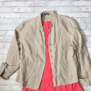 Eileen Fisher Tan Blazer #125